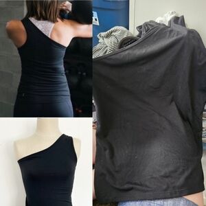 ZYIA Black Activewear Top